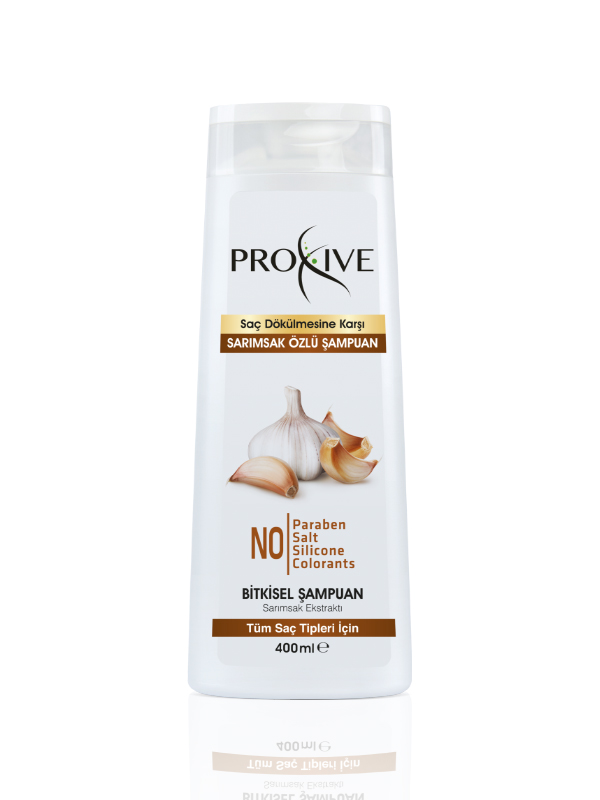 Proxive Dökülme Önleyici Sarımsak Özlü Bitkisel Şampuan 400 ml