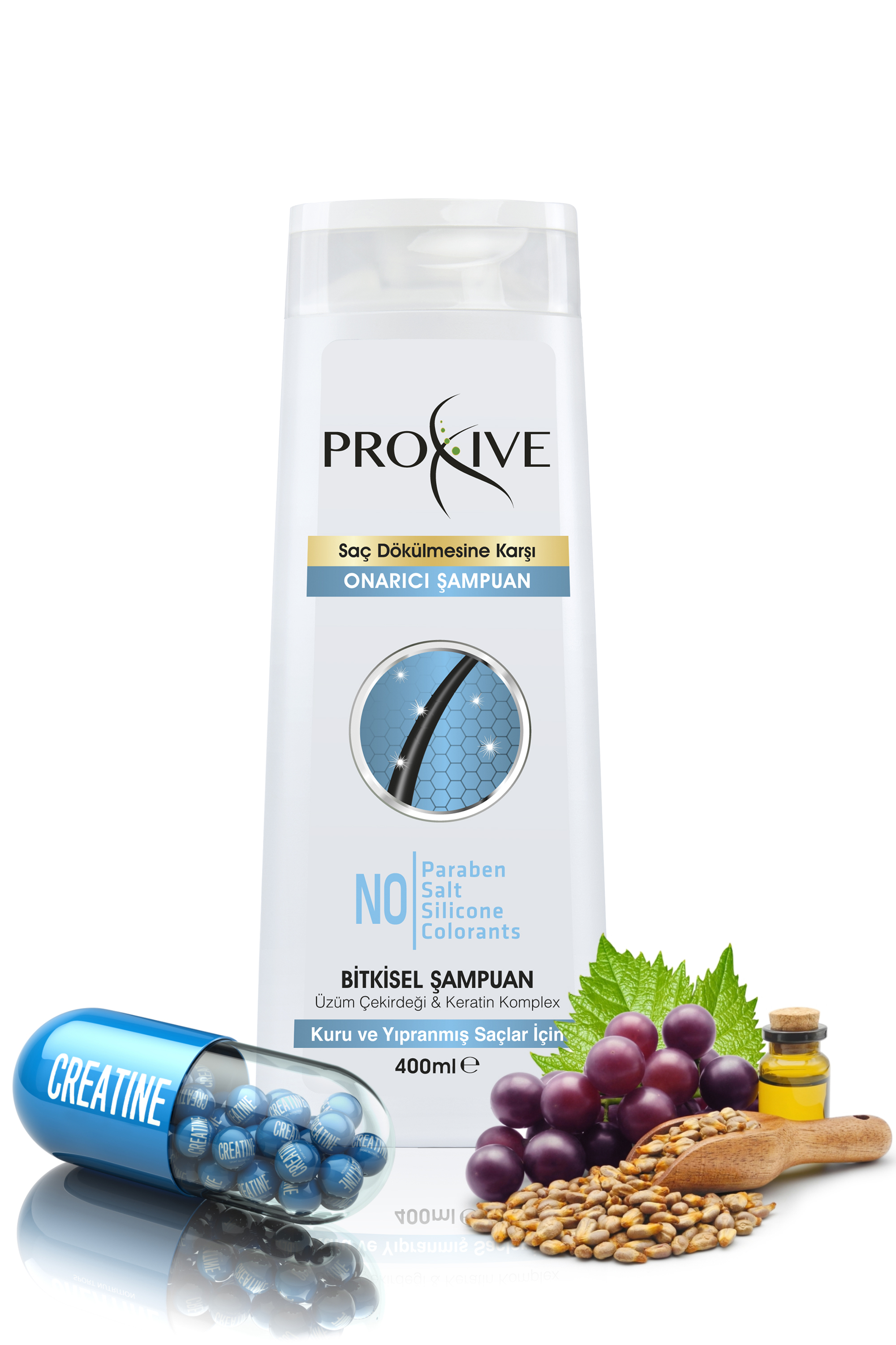 Proxive Onarıcı Keratin Şampuanı 400 ml
