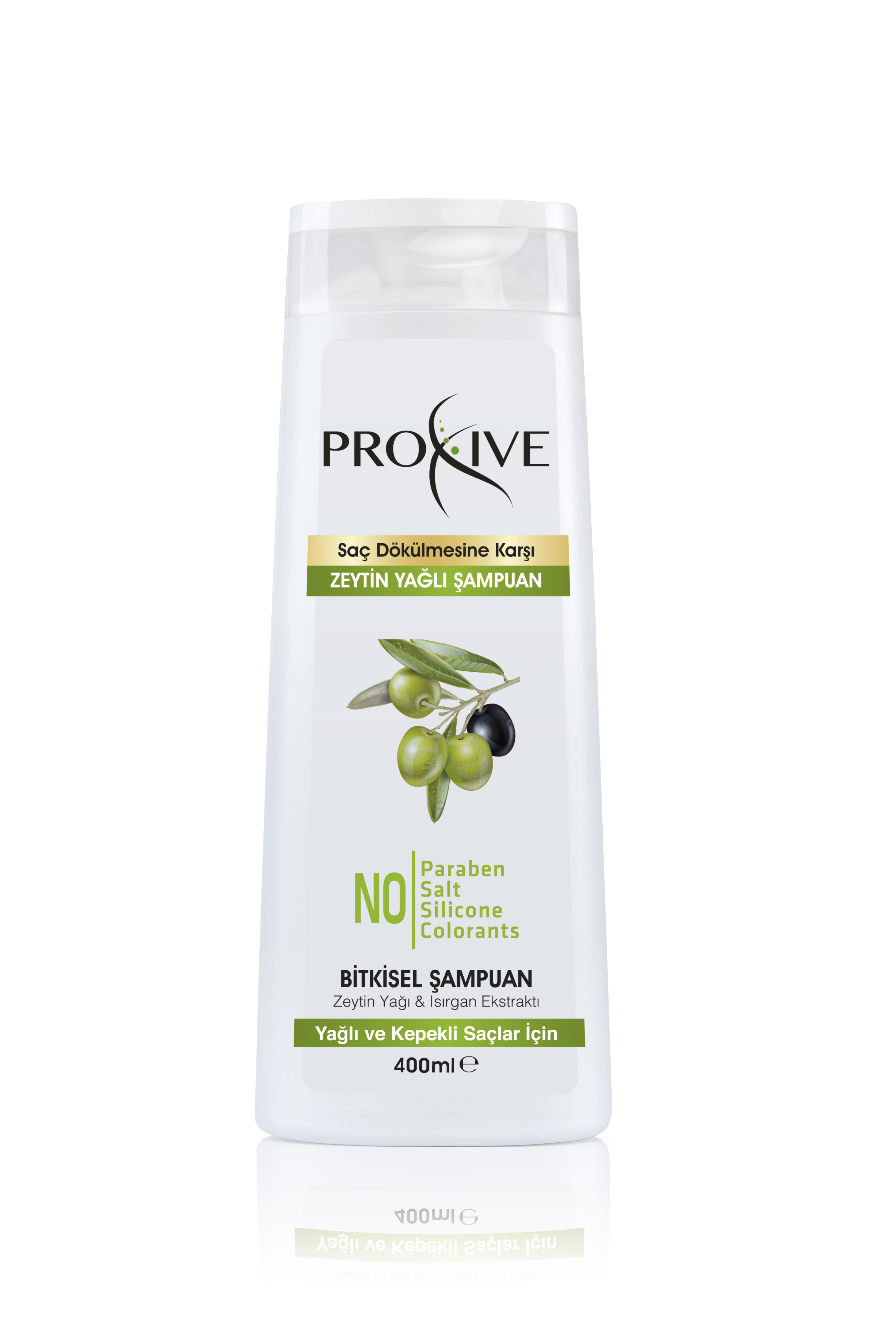 Proxive Kepek ve Kaşıntı Önleyici Zeytinyağlı Şampuan 400 ml