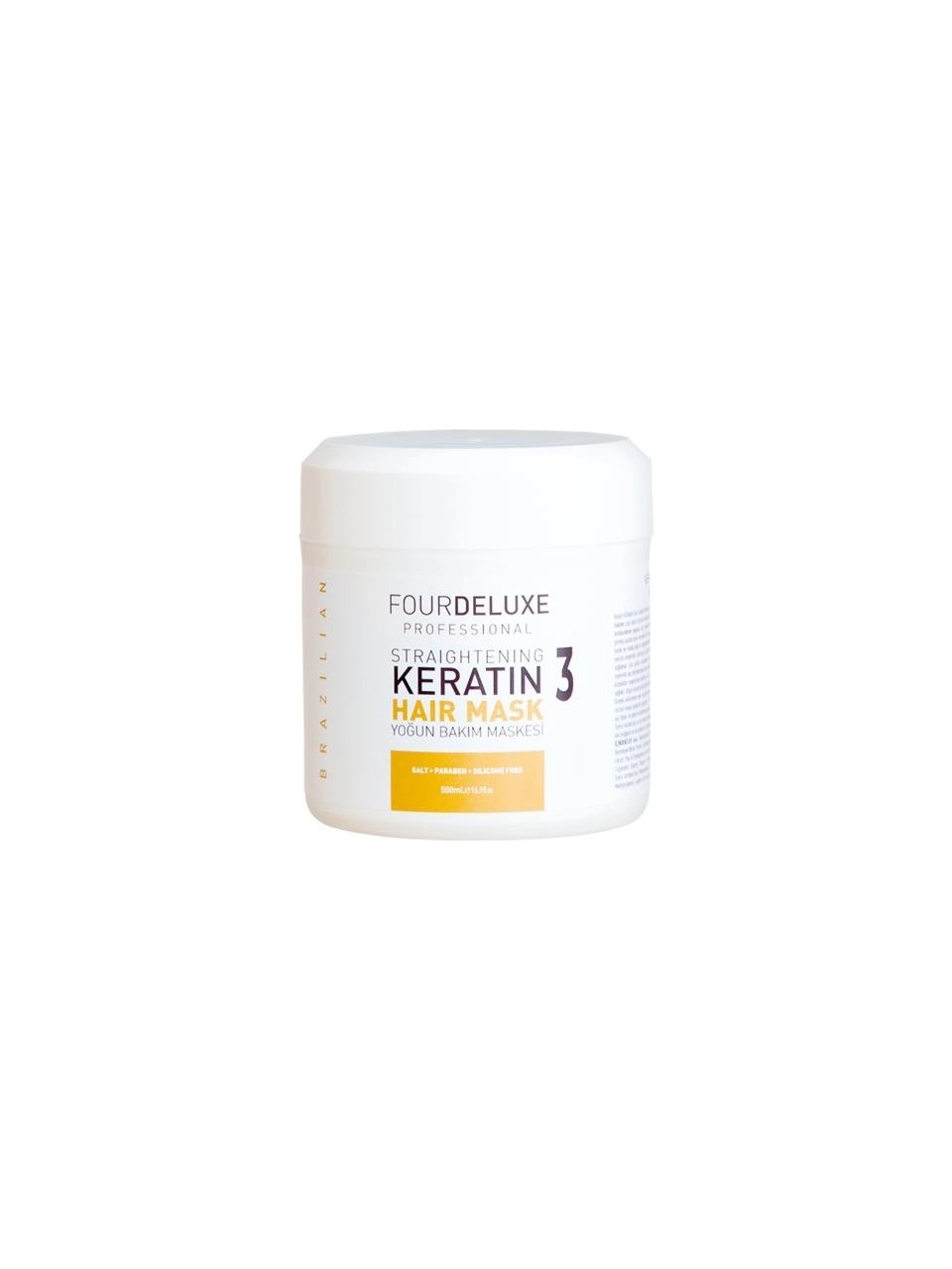 FOURDELUXE Brazilian Serisi Keratin Bakım Maskesi