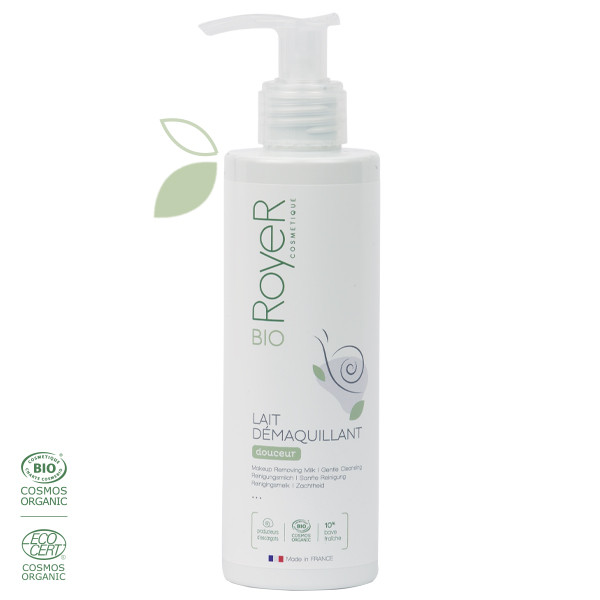 ROYER % 100 Bio Cosmos Organic Salyangoz Salgı / Snail Slime Makeup Removing Milk 200 ml / Made In France