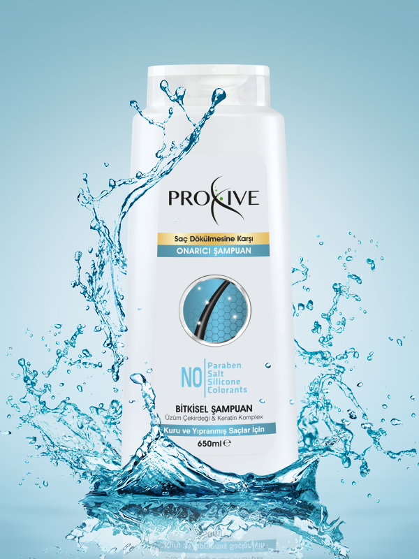 Proxive Onarıcı Keratin Bitkisel Şampuan
