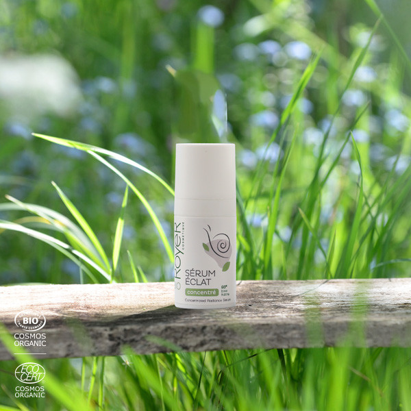 ROYER % 100 Bio Cosmos Organic Salyangoz / Pure Snail Slime Rosacea Couperose Serum 30 ml / Made In France