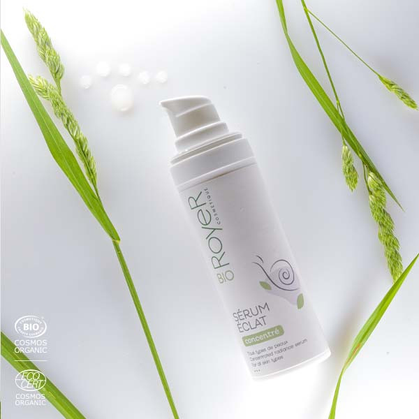 ROYER % 100 Bio Cosmos Organic Salyangoz / Pure Snail Slime Rosacea Couperose Serum 30 ml / Made In France