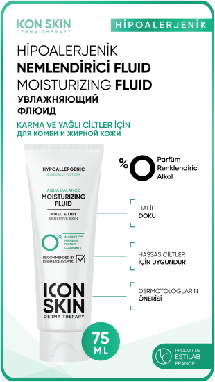 Icon Skin Aqua Balance Nemlendirici Fluid