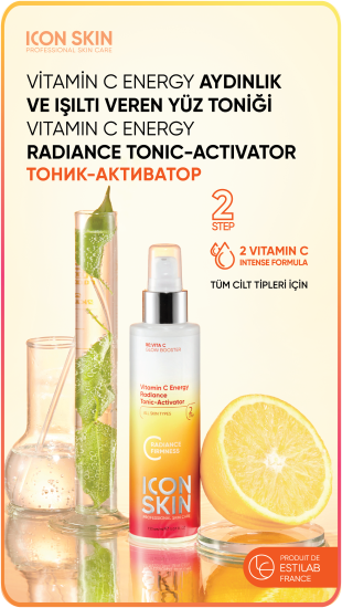 Icon Skin Vitamin C Energy Aydınlık ve Işıltı Veren Yüz Toniği