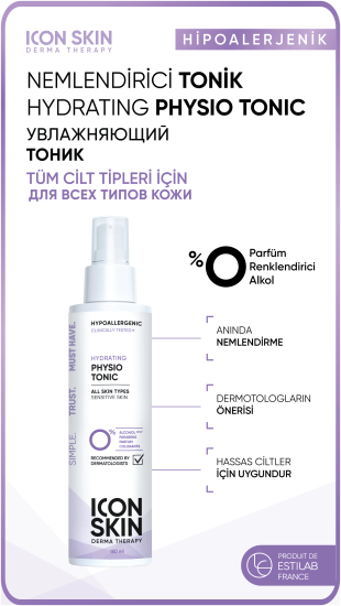 Icon Skin Physio Tonic Nemlendirici Etkili Yüz Toniği