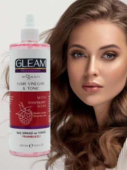 Gleam Professional Frambuazlı Saç Sirkesi ve Saç Toniği 400 ml