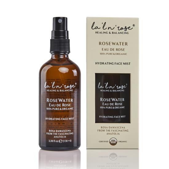 Lalandrose  % 100 Organik Sertifikalı Gül Hidrosolü - Tam Gül Suyu 100 ML