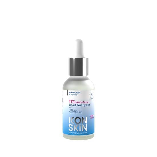 Icon Skin Akne Eğilimli Ciltler için % 11 Peeling