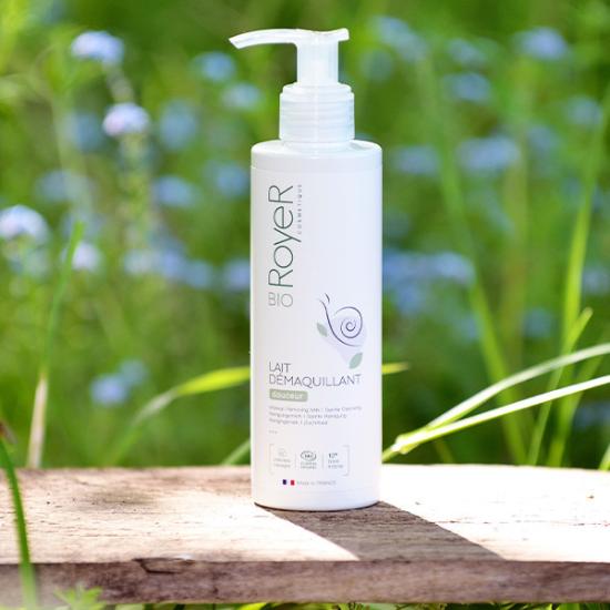 ROYER % 100 Bio Cosmos Organic Salyangoz Salgı / Snail Slime Makeup Removing Milk 200 ml / Made In France