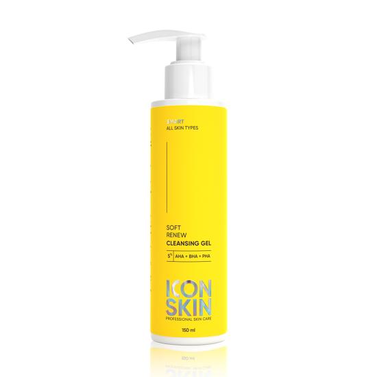 Icon Skin Soft Renew Asit İçeren Yüz Yıkama Jeli