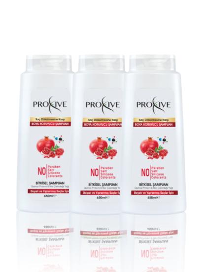 Proxive Renk Koruyucu Şampuan 650 ml X 3’lü