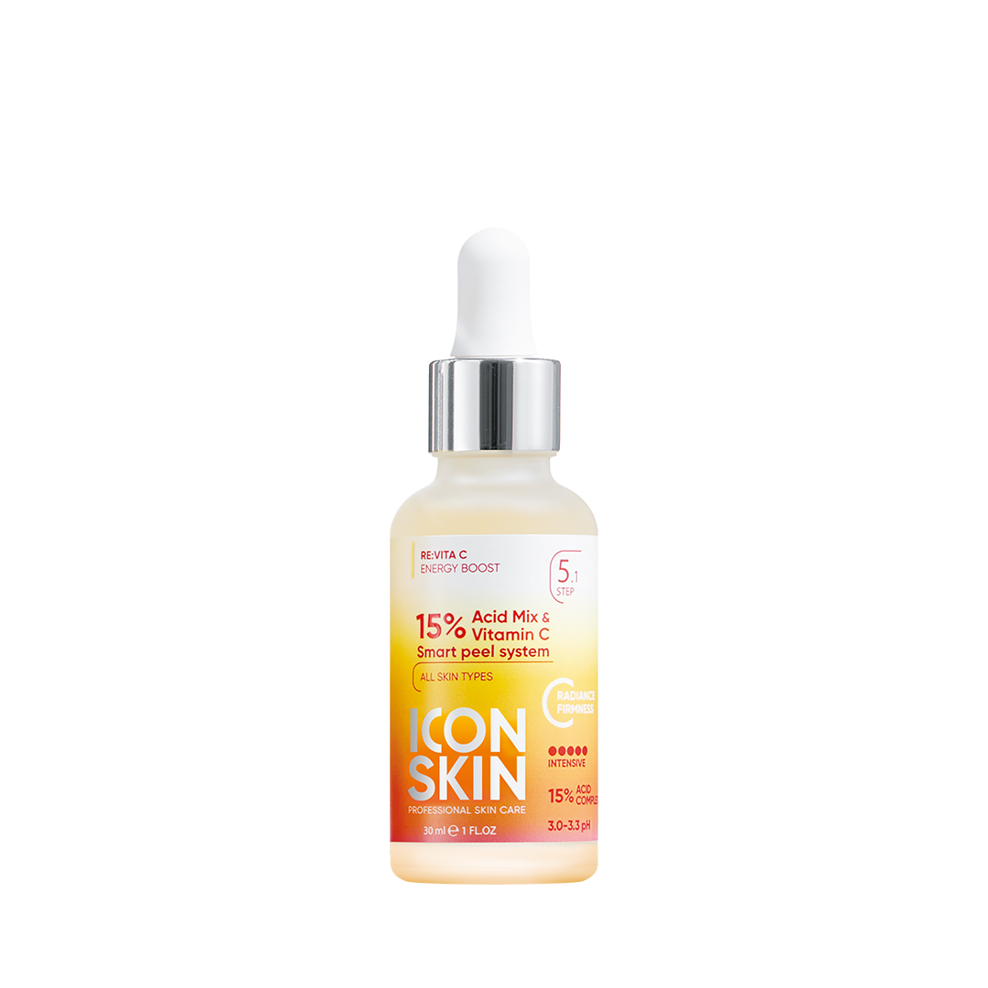 C vitaminli % 15 Peeling / 15% Acid Mix & Vitamin C Smart Peel System